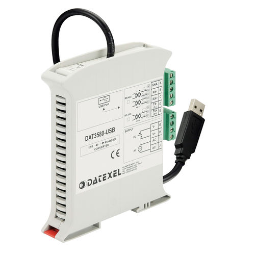 Conversor USB RS-485 - DAT3580-USB - DATEXEL SRL - RS422 / isolado