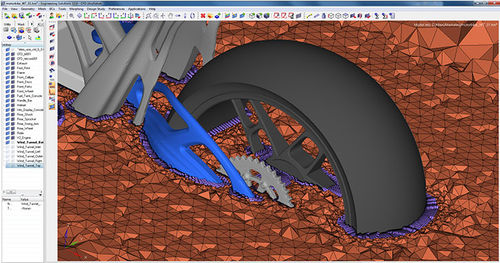 Software de visualização - HyperMesh - ALTAIR - de malha / de edição / de criação