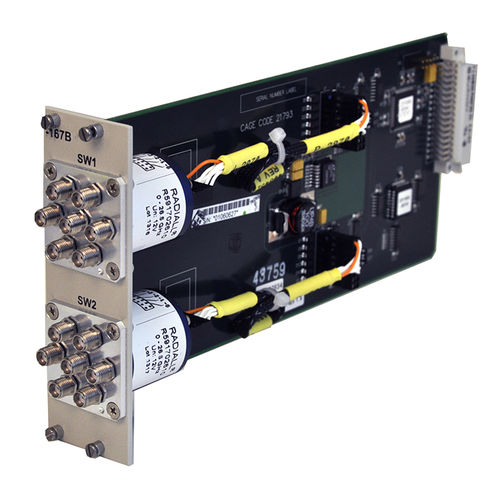 Placa de rede VXI - 1260-167AH - Astronics Test Systems - de micro-ondas