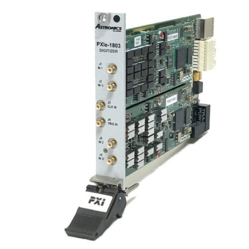 Digitalizador até 150 MS/s - PXIe-1803 - Astronics Test Systems - de 2 canais / 1 canal / 14 bits
