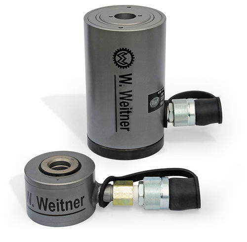 Cilindro hidráulico - WW-HKZ - Werner Weitner GmbH - de simples ação / de pistão oco