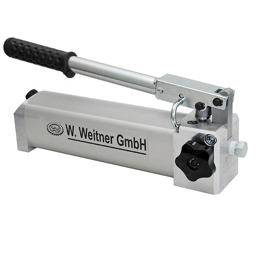 Bomba hidráulica de pistão - WW-WHE-1 - Werner Weitner GmbH - manual