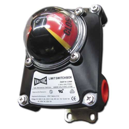 Chave fim de curso para atuador de válvula - LSN-4 series - Valtorc - IP67 / IP65 / resistente à corrosão