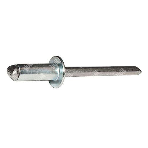 Rebite cego - FFT - RIVIT - de cabeça abaulada / em aço