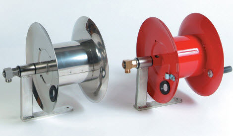 Enrolador de mangueira - MAGNUM MINI - SAURO ROSSI & C. Snc - Avvolgitubo Hose-reel - manual / fixo