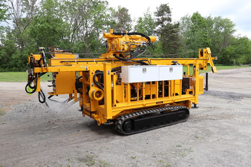 Unidade de perfuração multifuncional - REBEL - Acker Drill Company - de esteiras / rotativa / a diesel