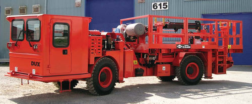 Plataforma elevatória tipo tesoura autopropelida - S1-SL6000 - DUX MACHINERY CORPORATION - elétrica / para mineração / para cargas pesadas