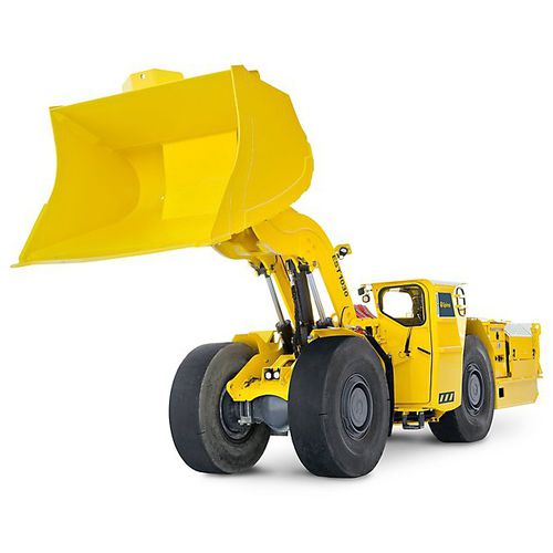 Carregadeira de rodas - Scooptram EST1030 - Epiroc - articulada / para mina subterrânea / ergonômica
