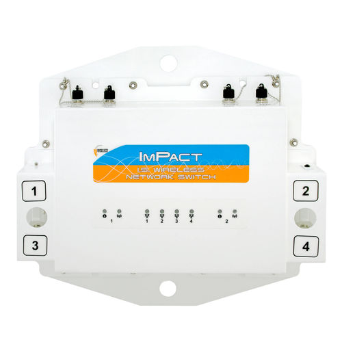 Switch de rede 4 portas - NS40 - Mine Site Technologies Pty Limited - com conexão sem fio / de parede / robusto