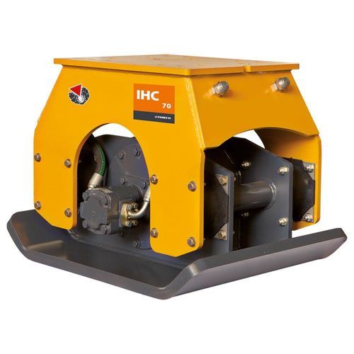 Placa vibratória fixa - IHC 70 - INDECO - para escavadeira / de compactagem