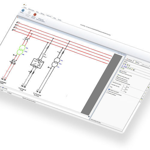 Software de CAD elétrico - SCAN'BUILDER - TRACE SOFTWARE INTERNATIONAL - de design de sistemas elétricos / para projetos elétricos