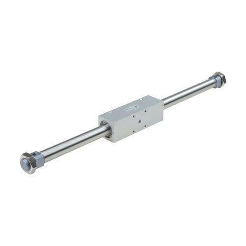 Cilindro pneumático - METAL WORK - sem haste / de dupla ação / com rosca