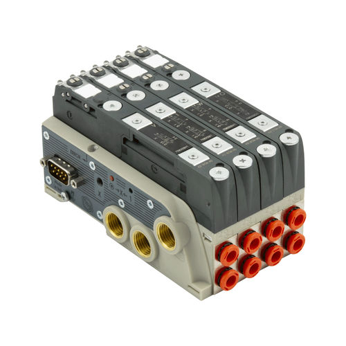 Válvula solenoide de ação direta - EB 80 BOXI - METAL WORK - de 2 vias / para ar / modular