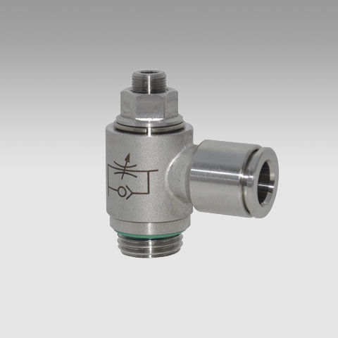 Controlador de vazão volumétrica - MRFX SST  - METAL WORK - pneumático / compacto / em aço inoxidável