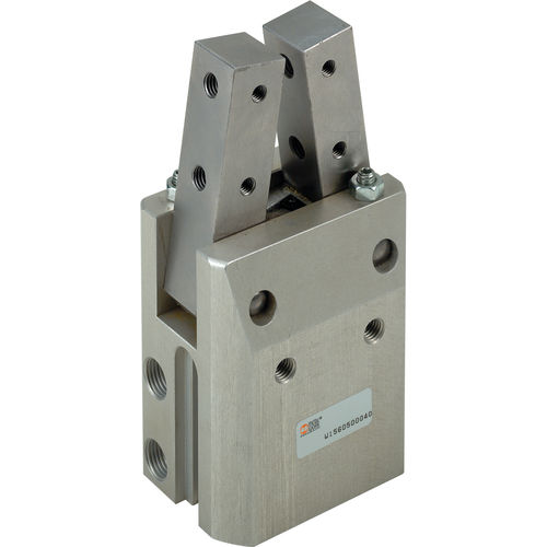 Garra de preensão pneumática - P7  - METAL WORK - angular / de 2 dedos / magnética