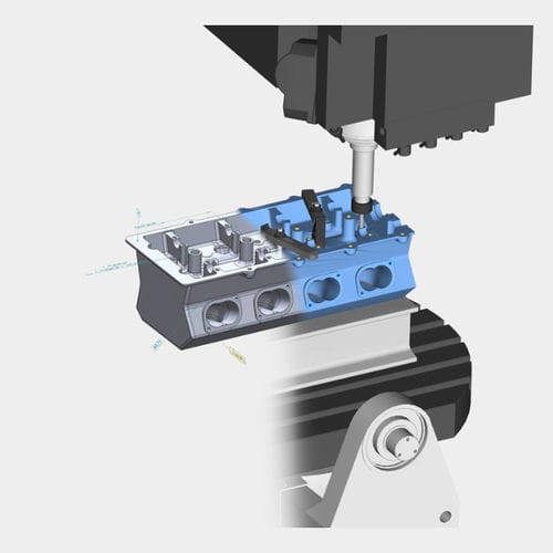 Software de programação - ESPRIT by DP Technology - de simulação / de CAD / de CAM