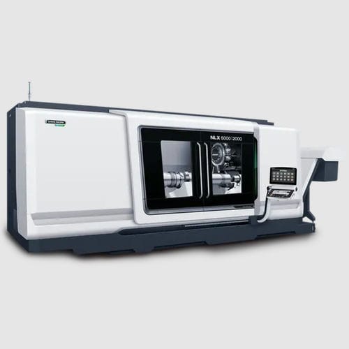Torno CNC - NLX 6000 - DMG MORI - de 3 eixos / multifuso / para usinagem de eixos