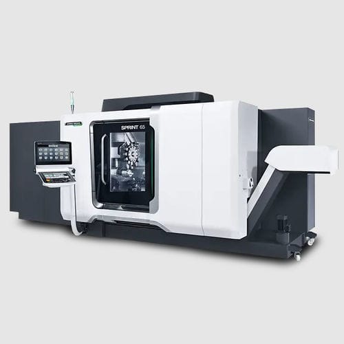 Torno CNC - SPRINT 65 - DMG MORI - de 4 eixos / VDI 30 / 12 ferramentas