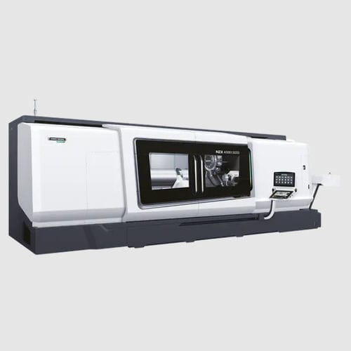 Centro de torneamento e fresamento CNC - NZX 4000 - DMG MORI - horizontal / de 3 eixos / com pino