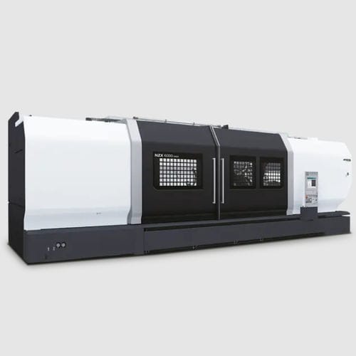 Torno CNC - NZX 6000 - DMG MORI - de 4 eixos / para peças longas / para peças de grande diâmetro