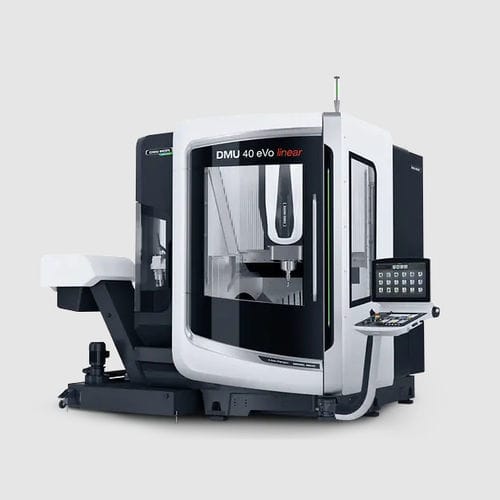 Centro de torneamento e fresamento CNC - DMU 40 (FD) eVo - DMG MORI - vertical / de 5 eixos / com mesa rotativa