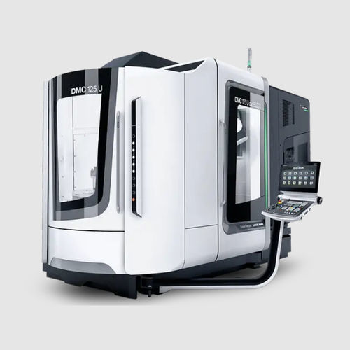 Centro de torneamento e fresamento CNC - DMC 125 U (FD) duoBLOCK - DMG MORI - vertical / de 5 eixos / com pino