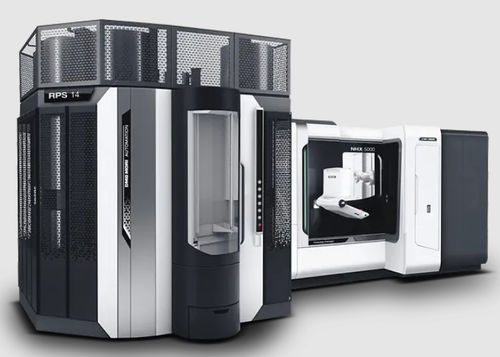 Armazém automático de paletes - RPS NHX - DMG MORI