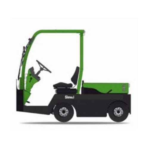 Trator para operador sentado a bordo - TTE Series - CESAB - elétrico / de 3 rodas / rebocador