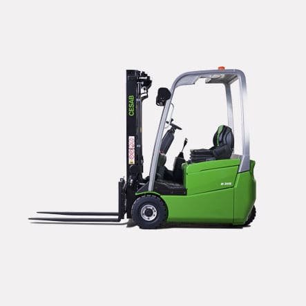 Empilhadeira de 3 rodas - B300 series - CESAB - elétrica / para operador sentado a bordo / de movimentação
