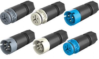 Conector RF - RST® MICRO - WIELAND ELECTRIC - DIN / redondo / 2 polos