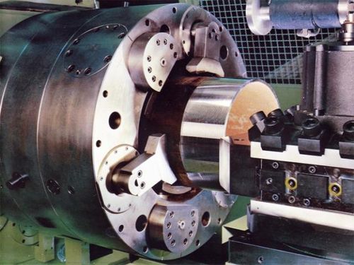 Placa de torno automática - UASA II-ARF 3+3 BIG THRU-BORE - ROTOMORS - com 6 castanhas / autocentrante / flutuante