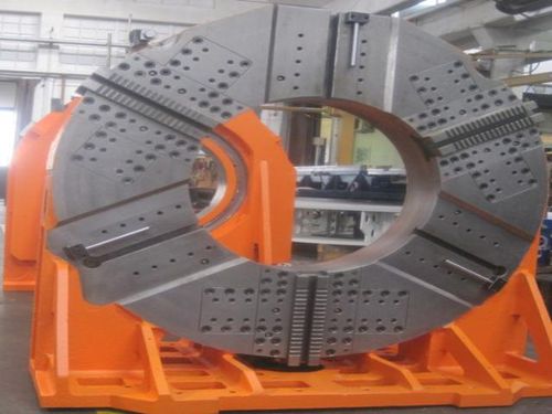 Placa de torno automática - GD-AFC - ROTOMORS - com 3 castanhas / para usinagem / de grande diâmetro