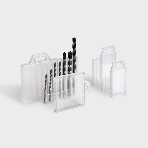 Tubo de embalagem em material plástico - MP-A series - rose plastic - em PVC / para brocas