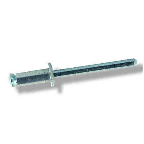 Rebite cego - 0005861167 - DEGOMETAL - com cabeça chata / de repuxo / em aço inoxidável