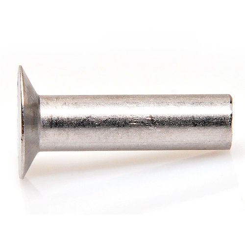 Rebite de cabeça escareada - DEGOMETAL - em cobre / tubular / semi-tubular