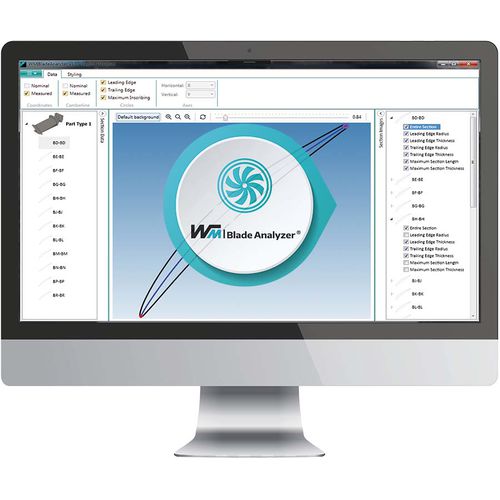 Software de análise - WM | Blade Analyzer - WENZEL Group - de medição / de criação / de processo