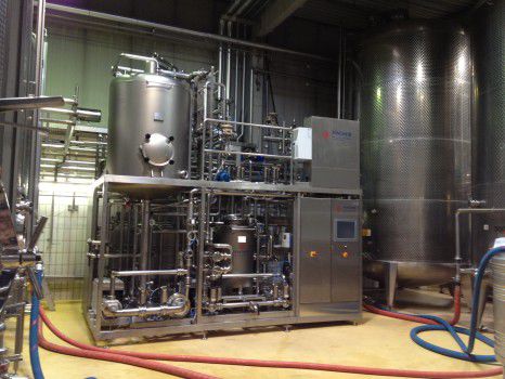 Pasteurizador para sucos de frutas - FISCHER Maschinen- und Apparatebau GmbH - automático / manual / flexível