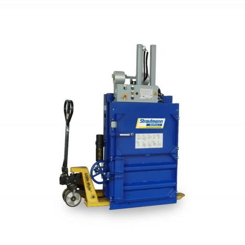 Prensa enfardadeira para papelão - BalePress 3 - Strautmann Umwelttechnik - para papel / para resíduos / vertical