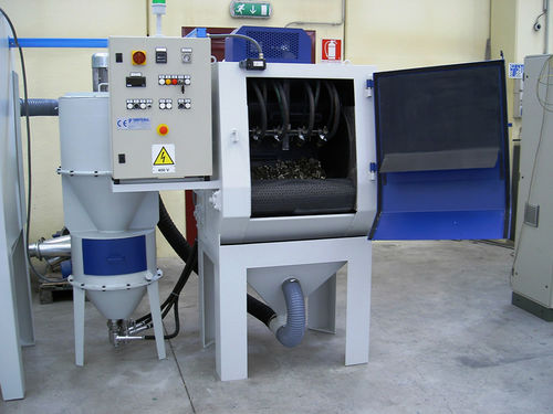Jateadora de granalha de esteira - TB AC - TURBOTECNICA - para produtos a granel / para tubos / para cilindros