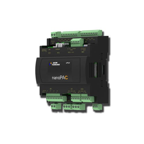 CLP compacto - nP4 - ASCON TECNOLOGIC - com entradas digitais / saídas analógicas / saídas a relé