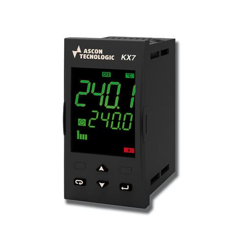 Controlador de temperatura com visor LED duplo - KX7 - ASCON TECNOLOGIC - PID / programável / UL
