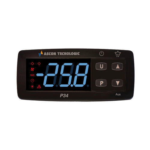 IHM com teclado - P34 - ASCON TECNOLOGIC - embutida / MODBUS
