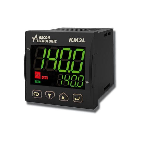 Controlador e limitador de temperatura com display LED - KM3L - ASCON TECNOLOGIC - IP65 / UL / industrial