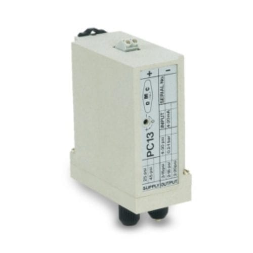 Conversor eletropneumático - EPC30/13 - ASCON TECNOLOGIC - 4–20 mA / para trilho DIN