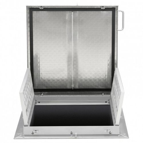 Boca de visita em aço inoxidável - HS9 - Hailo Professional - retangular