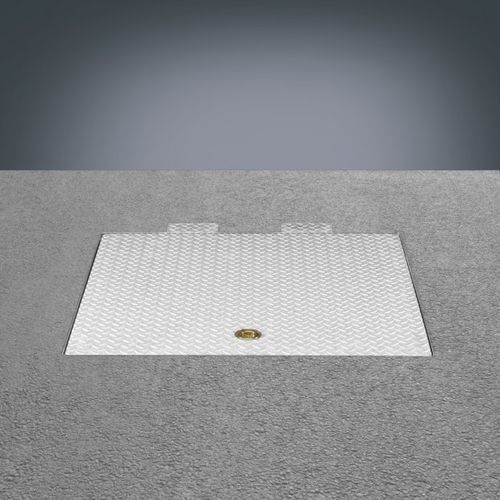 Boca de visita em aço inoxidável - HS8  - Hailo Professional - retangular