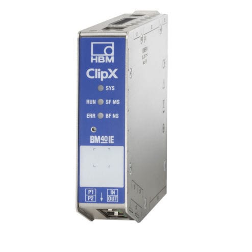 Condicionador de sinal multicanal - ClipX - HBM Test and Measurement - modular / via única / para trilho DIN