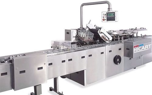 Encartuchadora horizontal - HICART PLUS series - ACG Worldwide - para o setor médico / para a indústria farmacêutica / de alta velocidade