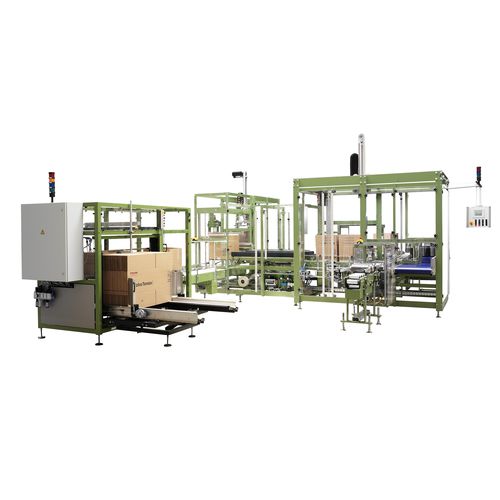 Encaixotadora pick and place - Universa - B&B - MAF GmbH & Co. KG - vertical / automática / para garrafas