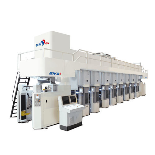 Prensa de impressão rotogravura - BIVA - DCM ATN - para papel / para embalagens / para objetos cilíndricos